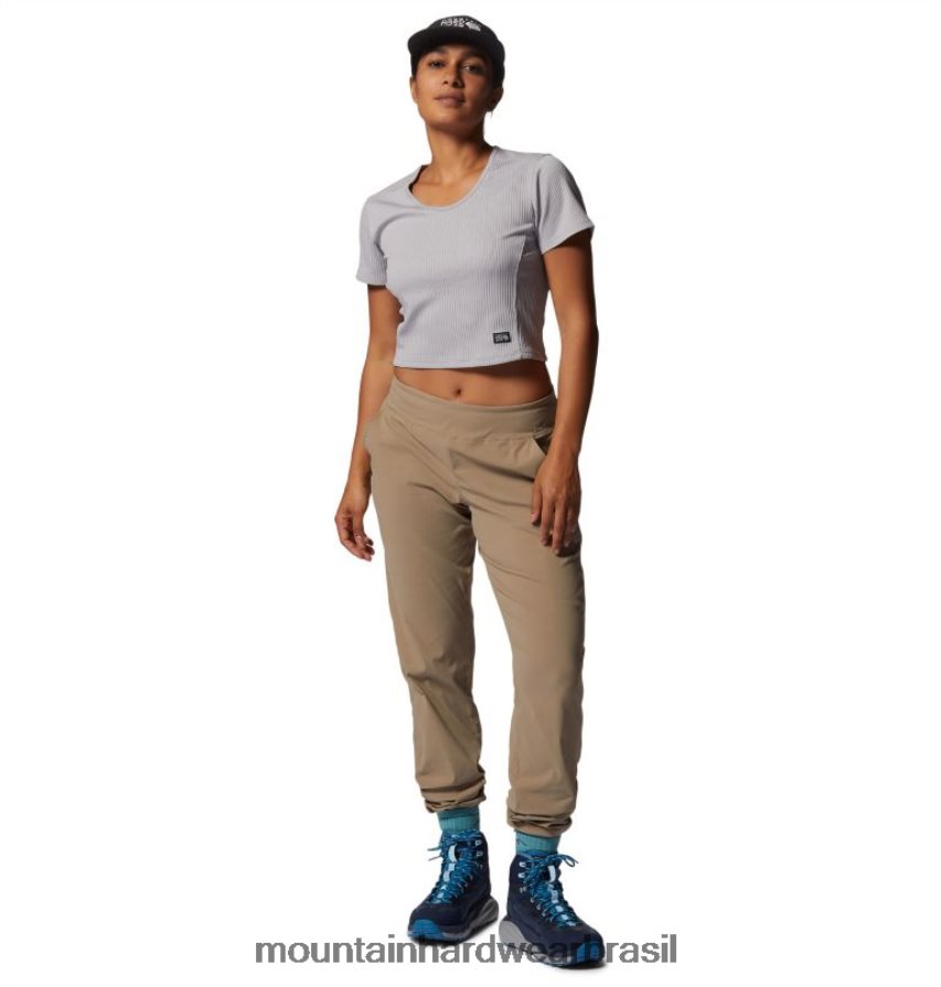 cáqui mulheres Mountain Hardwear dínama/2 calças partes inferiores AD28F6541