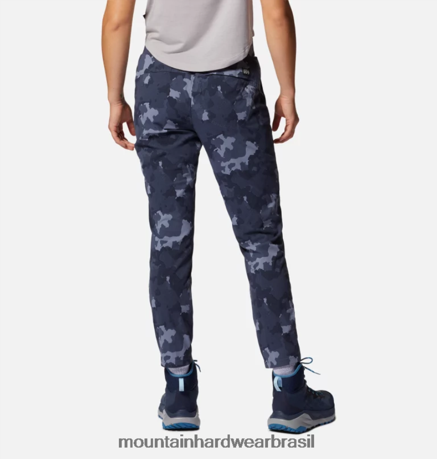 camuflagem de pinheiros de zinco escuro mulheres Mountain Hardwear dínama/2 tornozelo partes inferiores AD28F6555