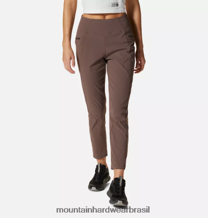 escolha mulheres Mountain Hardwear calça cano alto cintura alta dynama partes inferiores AD28F6567