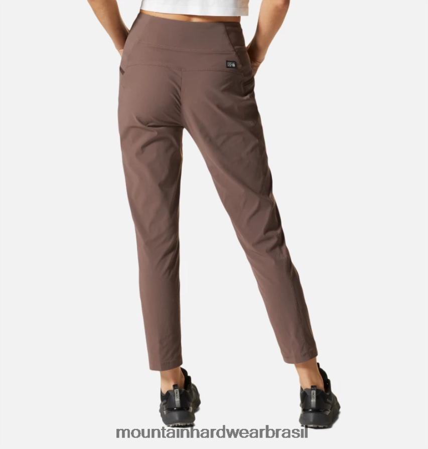 escolha mulheres Mountain Hardwear calça cano alto cintura alta dynama partes inferiores AD28F6567