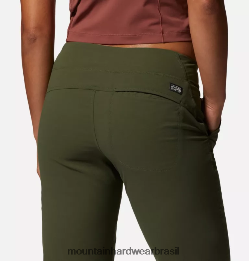 excedente verde mulheres Mountain Hardwear dínama/2 calças partes inferiores AD28F6543