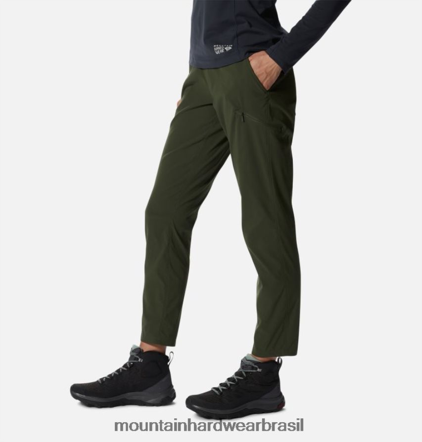 excedente verde mulheres Mountain Hardwear dínama/2 tornozelo partes inferiores AD28F6554