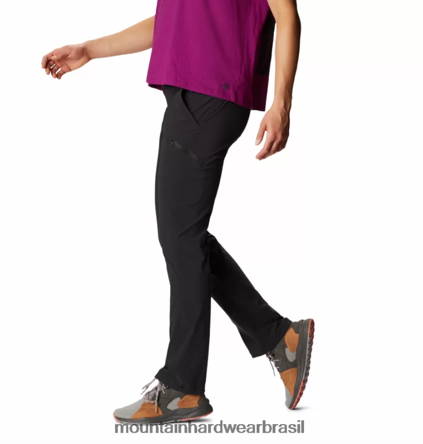 preto mulheres Mountain Hardwear dínama/2 calças partes inferiores AD28F6545