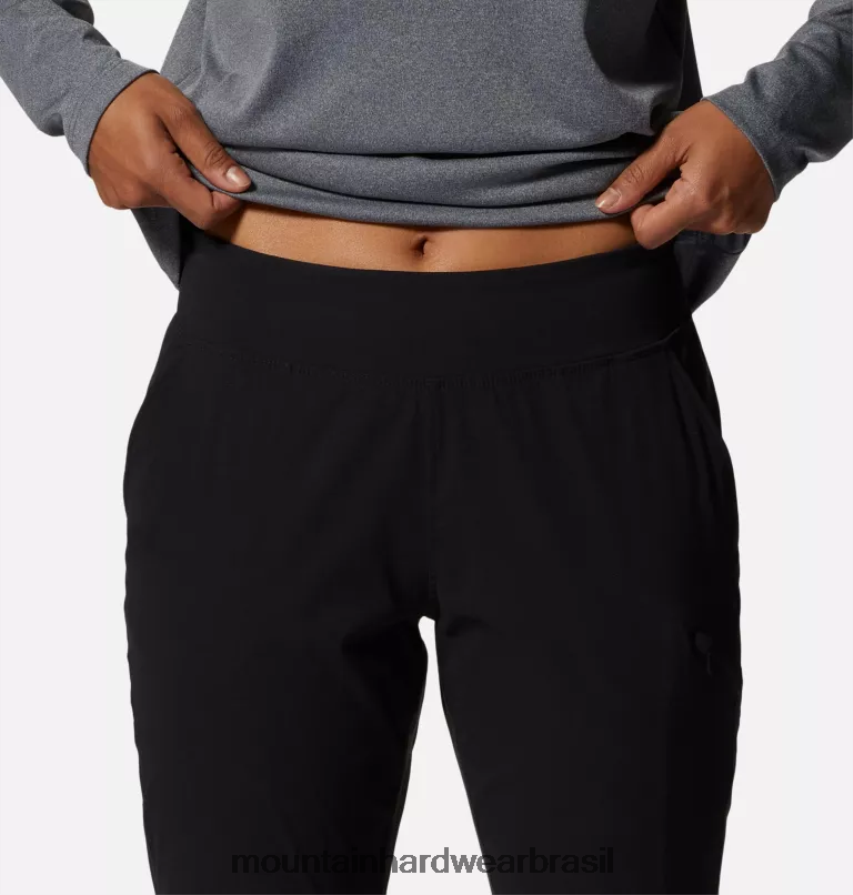 preto mulheres Mountain Hardwear dínama/2 tornozelo partes inferiores AD28F6557