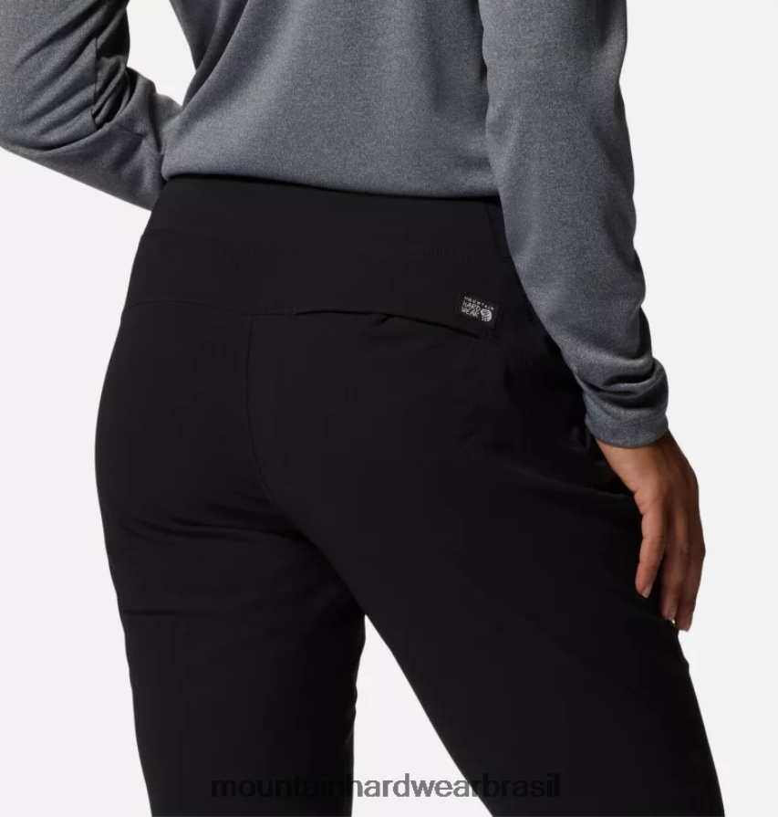 preto mulheres Mountain Hardwear dínama/2 tornozelo partes inferiores AD28F6557