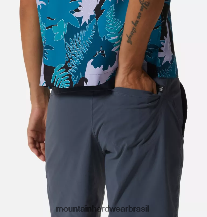 ardósia azul mulheres Mountain Hardwear dínama/2 bermudas partes inferiores AD28F6548