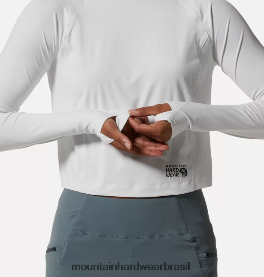 banco de neblina mulheres Mountain Hardwear corte manga longa crater lake topos AD28F6607