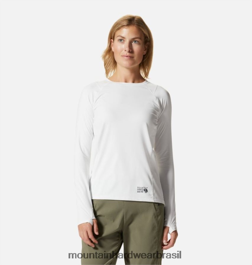 banco de neblina mulheres Mountain Hardwear manga longa lago crater topos AD28F6603