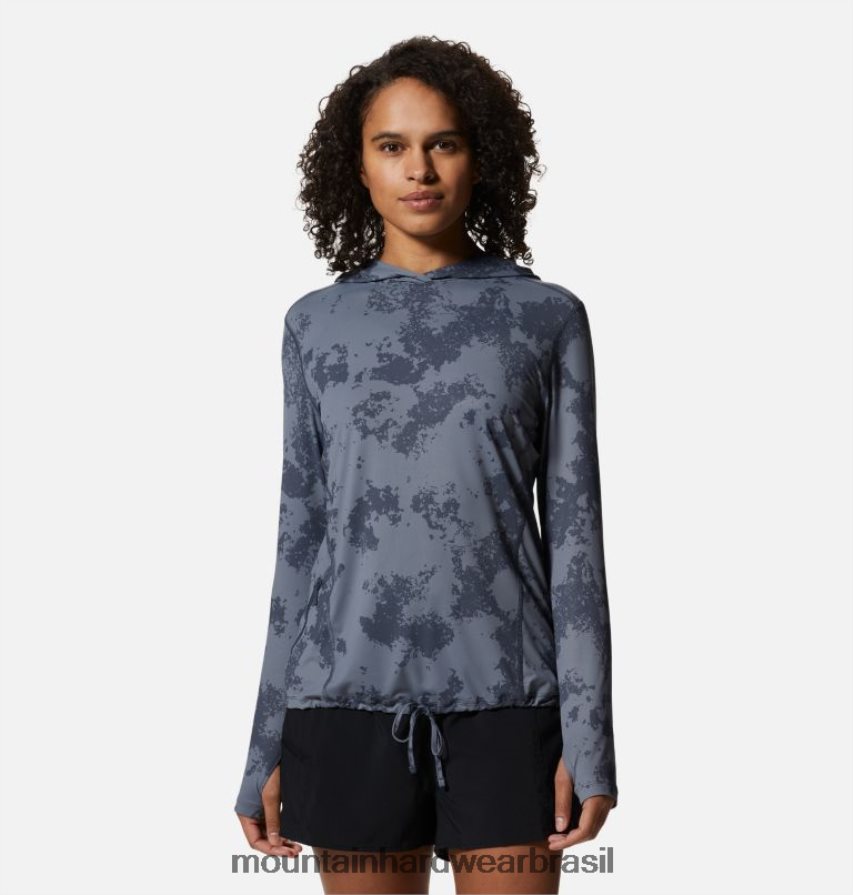 impressão de tinta espalhada em ardósia azul