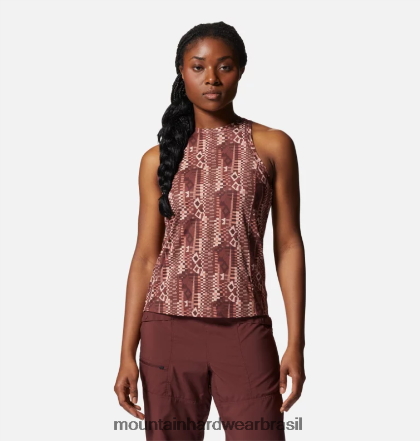 impressão geográfica de passas lavadas mulheres Mountain Hardwear tanque do lago da cratera topos AD28F6611 impressão geográfica de passas lavadas mulheres Mountain Hardwear tanque do lago da cratera topos AD28F6611